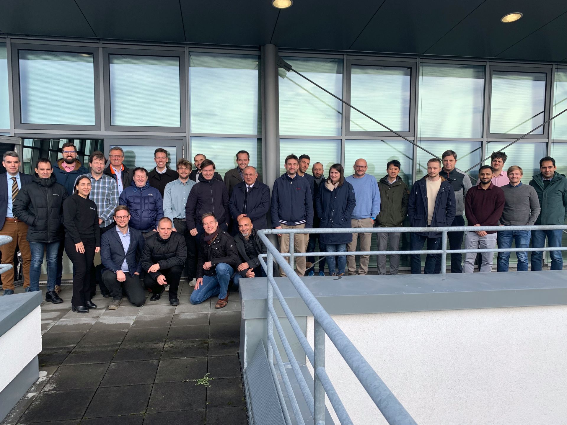 Gruppenfoto von Forschenden des MATQU-Projekts