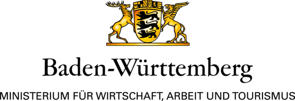 Logo of the Ministry of Economy, Labor and Tourism Baden-Württemberg Logo of the Ministry of Economy, Labor and Tourism Baden-Württemberg